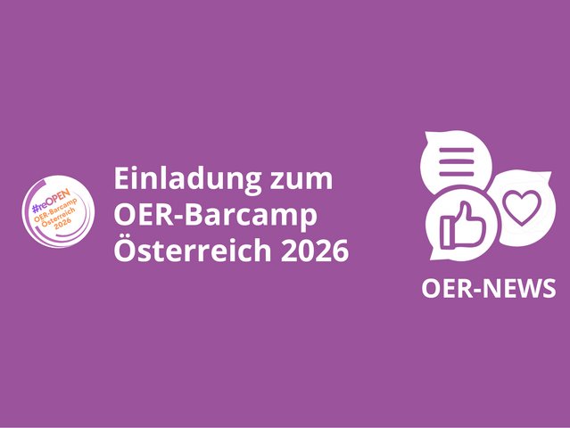 Einladung zum OER-Barcamp Österreich 2026