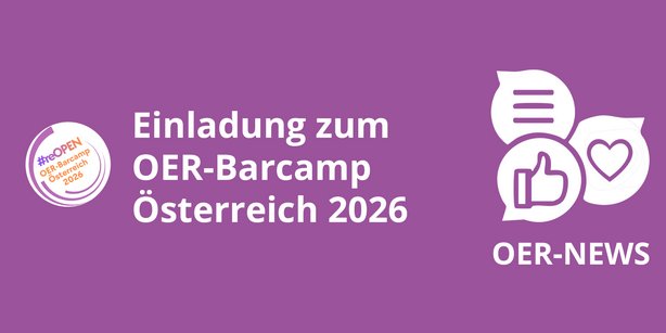 Einladung zum OER-Barcamp Österreich 2026