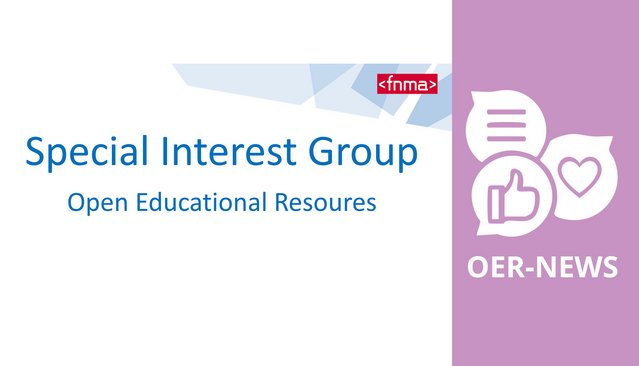 Special Interest Group - Open Educational Resources